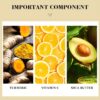 40g Turmeric Vitamin C Neck Cream stick, moisturizing care, the appearance of fine lines, wrinkles, neck wrinkles, Leave Light Beige looking healthy, smooth, and with a youthful glow, make Light Beige younger-looking, skincare, Face cream - Image 7