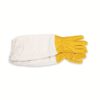 Glorious Future Beekeeping Gloves, 1 Pair - Leather with Canvas Sleeve, Manual Operation, No Battery Required - Image 3