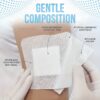-Approved Large Non-Woven Fabric Adhesive Wound Bandages, Low Sensitivity, Sterile Dressing Stickers for Emergency Treatment of Large Wounds - Pack of 5/10 - Image 6
