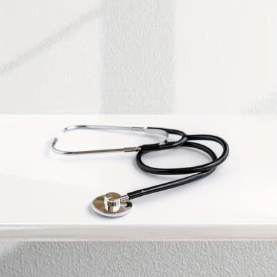 [:en]Stethoscope Toy - Realistic Black & White Medical Simulator with Pink Accents, Interactive Family Game for CPR, First Aid & Healthcare Training, Durable PP Material, Medical Simulation, Ergonomic Design, Textured Grip Handle[:ar]Stethoscope Toy - Realistic Black & White Medical Simulator with Pink Accents, Interactive Family Game for CPR, First Aid & Healthcare Training, Durable PP Material, Medical Simulation, Ergonomic Design, Textured Grip Handle[:]