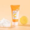 1pc LAKOU Vitamin C Facial Cleanser, 50g/1.76oz, Unisex-adult, Cream Form, Formaldehyde-Free, Oil Control, Brightening, Pore Cleansing, Suitable for All Skin Types - Image 3