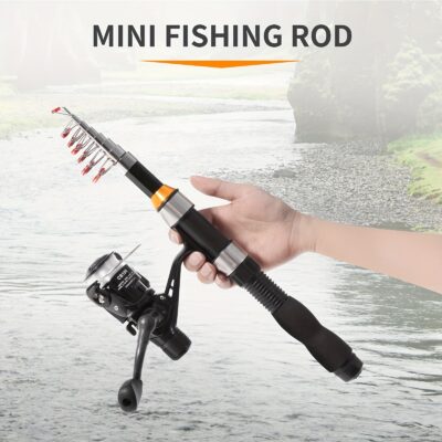 [:en]LEOFISHING Compact Black Telescopic Fishing Rod - Super Short, Portable Design with Durable Glass Steel, Ideal for Saltwater & Freshwater Fishing, Ambidextrous Comfort Grip[:ar]LEOFISHING Compact Black Telescopic Fishing Rod - Super Short, Portable Design with Durable Glass Steel, Ideal for Saltwater & Freshwater Fishing, Ambidextrous Comfort Grip[:]