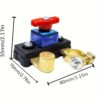 Battery Main Disconnect Switch - Aluminum Core with Copper Plating Negative Disconnect Switch, 12-24V, Advanced Disconnect Switch for Efficient Battery Management. - Image 2