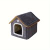 [:en]Cozy Pet House, Four Seasons Washable Enclosed Warm Dog Bed Cat Shelter Small Animal Home, Non-Skid Bottom, Polyvinyl Chloride Material, Assembled[:ar]Cozy Pet House, Four Seasons Washable Enclosed Warm Dog Bed Cat Shelter Small Animal Home, Non-Skid Bottom, Polyvinyl Chloride Material, Assembled[:] - Image 18