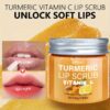 ROZINO Turmeric Lip Scrub - Vitamin C & Honey Infused, Super Moisturizing Pink Lips, Gentle Exfoliation for Soft & Smooth Lips, All Skin Types, Natural Ingredients, Natural Beauty Product | Gentle Exfoliation | Moisturizing Ingredients - Image 5