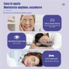 Lutein Eye Patch, Enriched with Ginseng Extract, Blueberry Lutein, Myopia Eye Mask, Cold Compress Sleep Eye Protection Patch, Moisturizes The Light Beige Around The Eyes, Light Beige Moisturizing|Smooth Texture Patch|Blueberry Extract Patch| Summer | Cool - Image 6