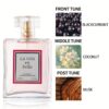 3.4 FL.OZ. Women'S Eau De Toilette - Blackcurrant, Pear, Iris, Jasmine, Praline, Vanilla, Musk. - Image 7