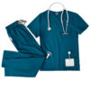[:en]Ultra Quick-Dry V-Neck Scrub with Double-Layer Pockets for Doctors - ComfortMax, Ideal for Busy Shifts, Pink, Professional Medical Uniform, Scrubs for Adults[:ar]Ultra Quick-Dry V-Neck Scrub with Double-Layer Pockets for Doctors - ComfortMax, Ideal for Busy Shifts, Pink, Professional Medical Uniform, Scrubs for Adults[:] - Image 10