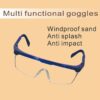 Adjustable Safety Goggles with Clear Lens - Dust, Impact & Splash Proof, Ideal for Welding, Riding & Laboratory Use, Durable Plastic Construction, Fit, Riding Goggles|Functional Design|Splash Proof Goggles - Image 7