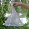 5pcs White Nylon Honey Strainers with Fine Mesh Filters - Conical Design for Efficient Filtration, Lightweight Foldable for Easy Storage, Durable Nylon Material - Ideal for Honey, Wine, Beeswax, Nuts, Milk | Kitchen & Beekeeping Essentials - Image 4