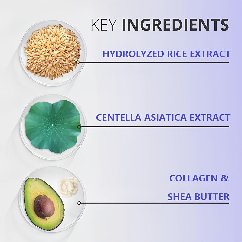 Contains Hydrolysed Collagen Rice Extract And Centella Asiatica Extract to Nourish And Firm The Skin. - Image 6