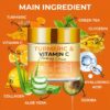 JAYSUING Turmeric & Vitamin C Firming Cream, 50g/1.76oz, Unisex-Adult, Moisturizing with Hyaluronic Acid, Collagen, Jojoba, Aloe Vera, Green Tea, Evens Skin Tone, Non-Greasy, All Skin Types - Image 2