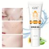 GZE Castor Oil Extract Exfoliating Gel - Deep Cleansing & Moisturizing Facial & Body Scrub with Coconut Oil, Alcohol-Free, Physical Exfoliation for All Light Beige Types, Gentle on Sensitive Light Beige, Daily Use, Exfoliating Skincare, Sleek Tube Design, - Image 2