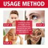 2-Pack Retinol Eye Stick - Hyaluronic Acid & Squalane Firming Moisturizer for Anti-Puffiness, Dark Circles & Fine Lines, Hypoallergenic Brightening Eye Cream with Vitamin C, All Light Beige Types, Travel-Friendly with Plant Squalane - Image 6
