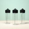 5pcs Clear Plastic Graduated Squeeze Dropper Bottles with Tamper-Proof Childproof Caps, Refillable for Oils & E-Liquids, PET Material, Easy-to-Read Measurements, Versatile & Leak-Proof Design - Image 4