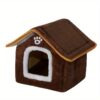 [:en]Cozy Pet House, Four Seasons Washable Enclosed Warm Dog Bed Cat Shelter Small Animal Home, Non-Skid Bottom, Polyvinyl Chloride Material, Assembled[:ar]Cozy Pet House, Four Seasons Washable Enclosed Warm Dog Bed Cat Shelter Small Animal Home, Non-Skid Bottom, Polyvinyl Chloride Material, Assembled[:] - Image 6
