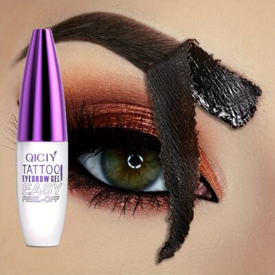 Long-lasting waterproof long-lasting easy-tear waterproof film-forming eyebrow tinting cream eyebrow gel - natural three-dimensional, precise grooming perfect for makeup application, suitable for beginners, ideal gift for Valentine's Day Mother's Day