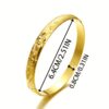 6pcs Classic Bangles Retro Carving Traditional Engagement/ Wedding Decor Perfect Gift For Female Dupes Luxury Jewelry - Image 4