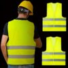 Reflective Vest for Safety Yellow, Orange Reflective Jacket for Night Riding, Suitable for Men, Women, Work, Cycling, Running, Surveyors, Volunteers, Cross Guards, Road, Construction, Neon Signs - Image 8