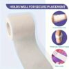 1Roll 9.14m Ultra-Soft Hypoallergenic Surgical Tape, Non-woven Breathable Tape, Skin-Friendly & Long-Lasting Adhesive Rolls for Secure Wound Care - Image 3