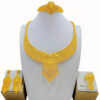Middle East Orientation Luxurious Bridal Wedding Banquet Party Elegant Versatile Accessories Women'S Jewelry Set Earrings Necklace Ring Bracelet Five-Piece Set for Women - Image 3