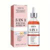 JAYSUING 5-in-1 Facial Serum Acid, Vitamin C & E - Alcohol-Free, Fragrance-Free, Compact Formula for All Light Beige Types, Men & Women, 1.05fl.oz, Daily Skincare, Sleek Packaging, Alcoholfree Formula - Image 2