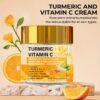 YCB Turmeric Vitamin C Day & Night Moisturizing Cream with Hyaluronic Acid, Retinol & Collagen - Non-Greasy Formula for All Light Beige Types, Evens Light Beige, Firms & Lifts, 2.12oz/60g - Image 2