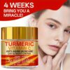 Turmeric Vitamin C Day & Night Cream - 5x Firming & Smoothing, Hydrates with 1. Hyaluronic Acid, Even Light Beige, Retinol, Collagen, Vitamin E, Non-Greasy for All Light Beige Types, 60g, Skincare Routine, Sleek Packaging, Hyaluronic Acid Serum - Image 3