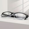 Multifunctional Vision Aid Glasses with a Flexible Optical Design, Full-Frame Oval-Shaped Frame, Comfortable Spring Hinges, And Unisex High-Definition AC Transparent Lenses. - Image 5