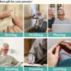 Multifunctional Vision Aid Glasses with a Flexible Optical Design, Full-Frame Oval-Shaped Frame, Comfortable Spring Hinges, And Unisex High-Definition AC Transparent Lenses. - Image 6