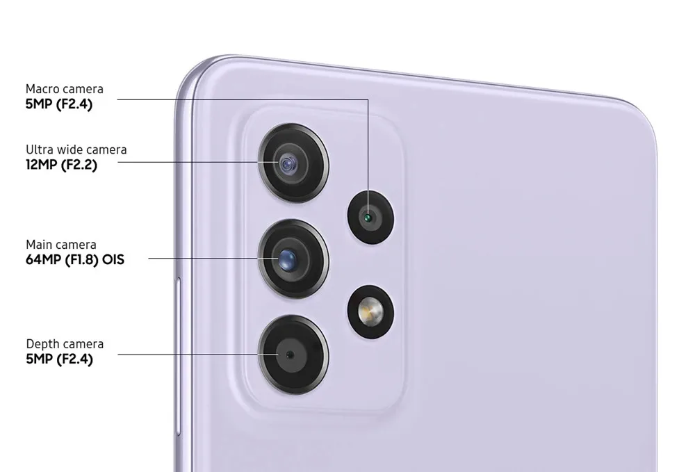 Samsung Galaxy A52 5G A5260 A526B A526U1 6.5" 6/8GB RAM 128/256GB Octa Core Snapdragon 4 Camera NFC Original Android Cell Phone - Image 26