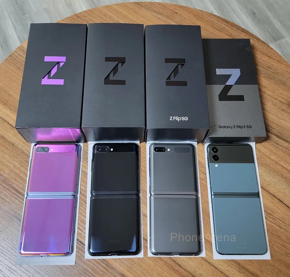 Samsung Galaxy Z Flip 3 Z Flip3 5G F711U1 F711N F711B Original 6.7" AMOLED NFC Snapdragon Unlocked Foldable 99% New Cell Phone - Image 41