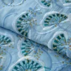 Luxury African Swiss Voile Lace Fabric - 5Yard Floral Embroidery Cotton Lace With Rhinestones For Bridal Couture & Evening Dress - Image 16