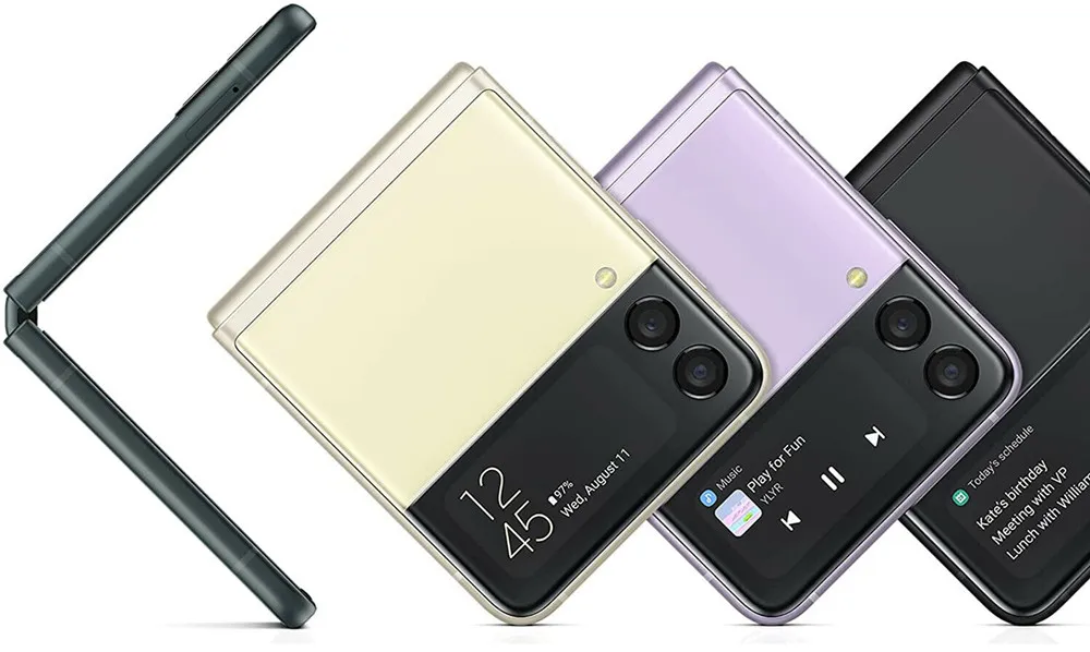 Samsung Galaxy Z Flip 3 Z Flip3 5G F711U1 F711N F711B Original 6.7" AMOLED NFC Snapdragon Unlocked Foldable 99% New Cell Phone - Image 16