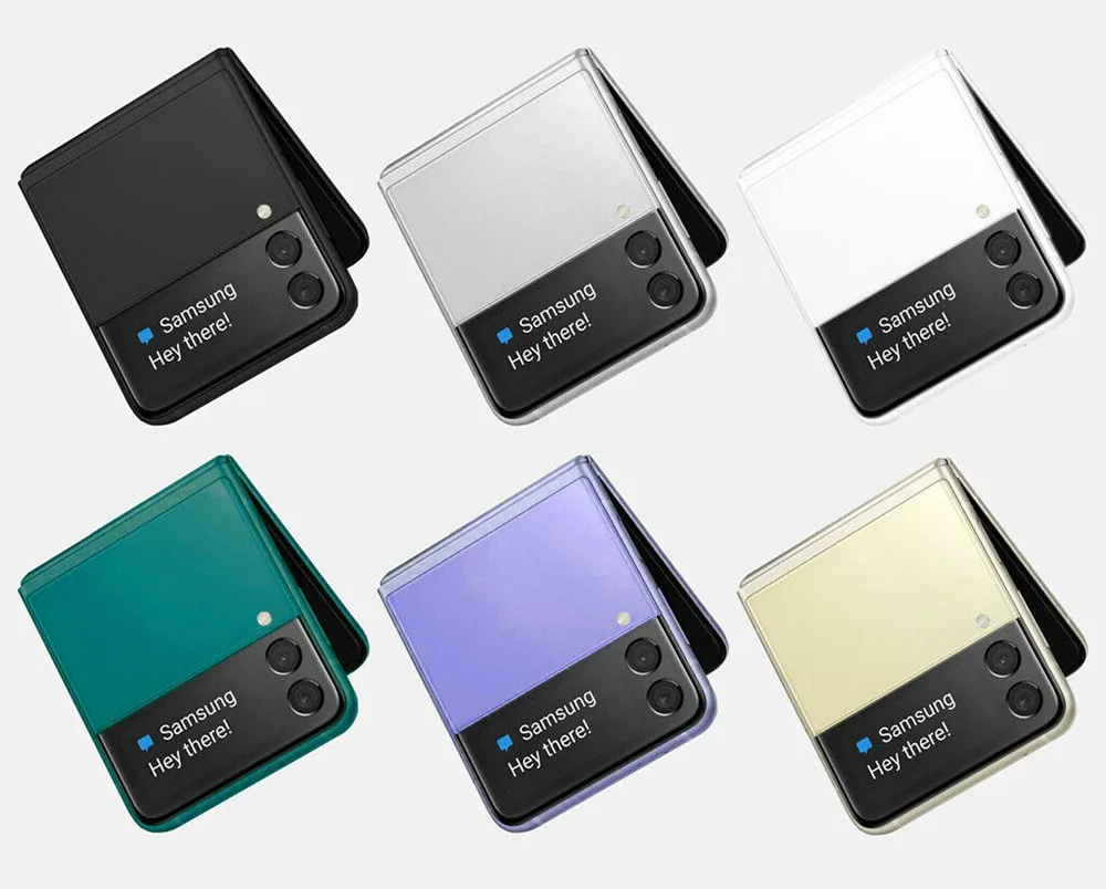 Samsung Galaxy Z Flip 3 Z Flip3 5G F711U1 F711N F711B Original 6.7" AMOLED NFC Snapdragon Unlocked Foldable 99% New Cell Phone - Image 15