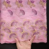 Luxury African Swiss Voile Lace Fabric - 5Yard Floral Embroidery Cotton Lace With Rhinestones For Bridal Couture & Evening Dress - Image 15